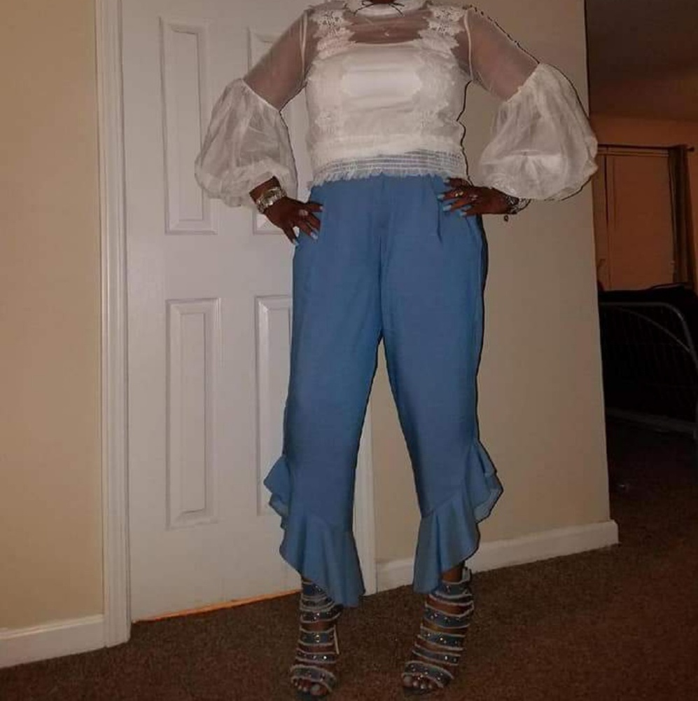 Pants Ruffle Leg
